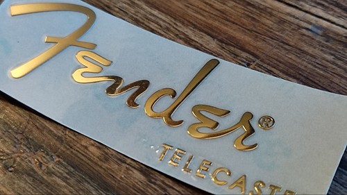 Sticker fender telecaster - fender,