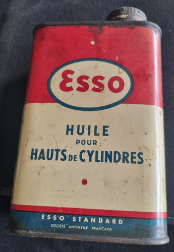 Bidon huile ancien vide - huile,