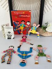 325⚜️Old Gay Lurons Commedia Ravensburger Push Button Set Complete