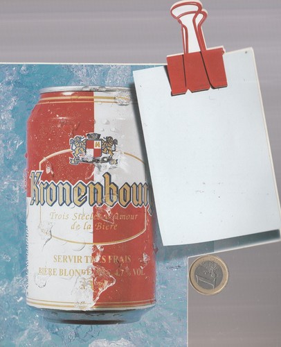 Sticker beer kronenburg - sticker.,