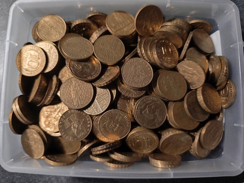 Lot piéces 10 franc - piéces, de