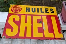 ancienne tole  plaque double