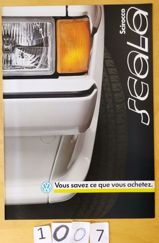 Scirocco scala série - vw,