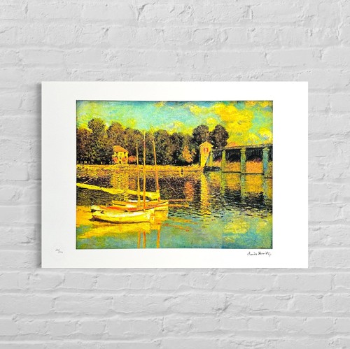 Claude monet pont argenteuil - pont, d'argenteuil