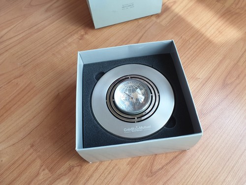 Horloge metal gyroscopique - en,