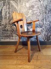 FAUTEUIL  BRUTALISTE TRAVAIL