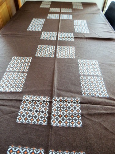 Nappe serviettes vintage - 4,