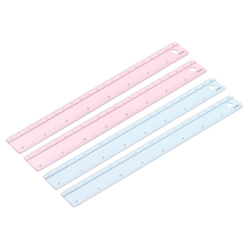 Règle métal pouces 20cm - règle, 8