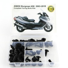 Complete Cowling Fairing Bolts Kit Fit For Suzuki AN650 Burgman 650 2003-2018