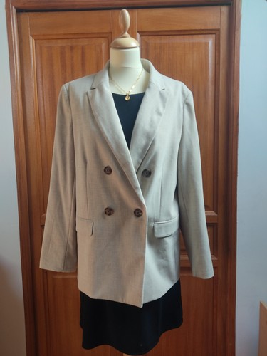 Veste blazer femme crème