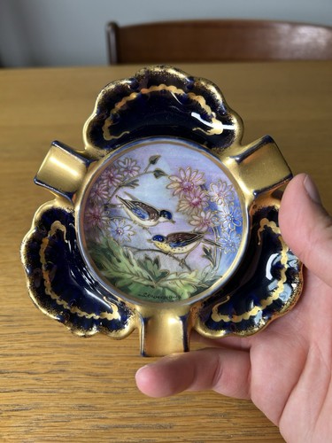 Cendrier porcelaine limoges - porcelaine,