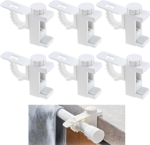 Support tringle rideaux - tringle, sans