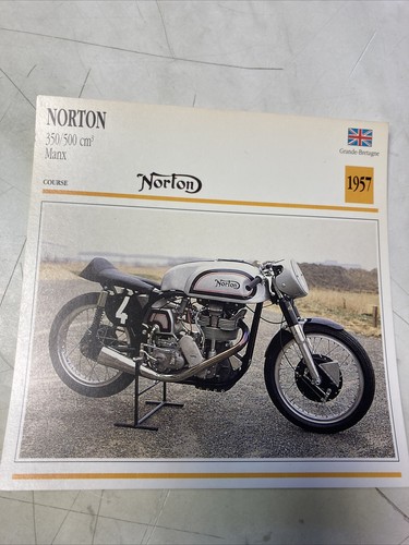 Norton 350 500 cm3 manx - 500, 1957