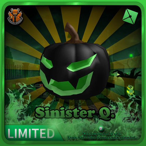 Limited sinister q - 🎃[limited],