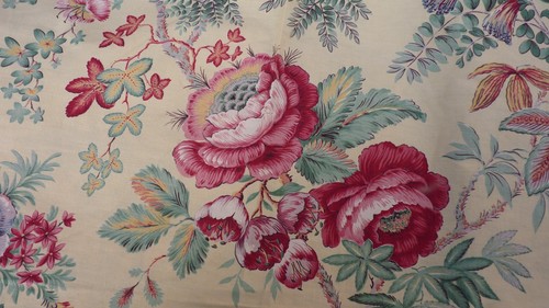 Ancien tissu vintage - vintage, french