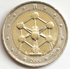 2 euro Commemorative Belgium 2006 Atomium UNC (# 1477)