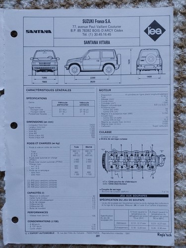 Santana suzuki vitara 6 - suzuki, 1.6