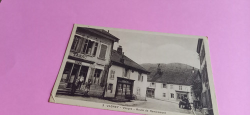 Cpa vagney route de - cpa,