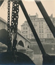 Chaînes barges à Paris Seine