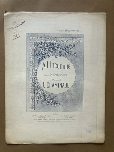 Cecile chaminade partition - chaminade,