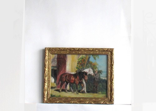 Cadre ancien bois dore - cadre,