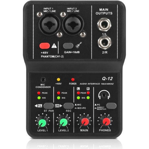 Interface audio usb 48v - interface,