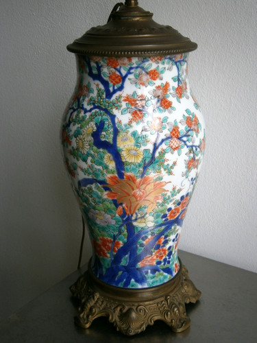 Vase monté lampe pétrole - vase,