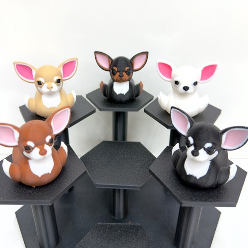 Chihuahua dog duck figurine - figurine, 3d