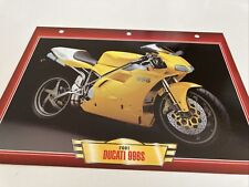 Ducati 996S 2001 996 S fiche