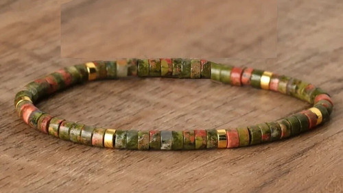 Bracelet perles heishi - bracelet, de