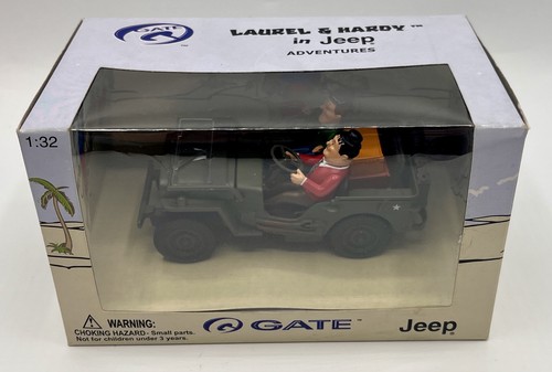 Laurel hardy in jeep - hardy,