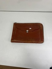 Vintage Antique Leather In Juice Document Bag