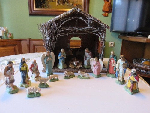 Grande crèche devineau - crèche,