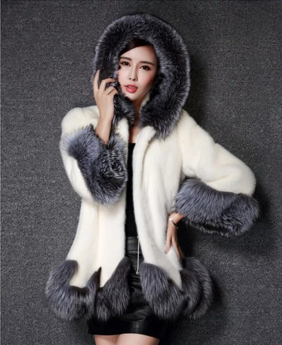 Veste femme manteau fourrure - veste,