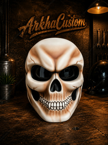 Casque moto chopper bobber - de,