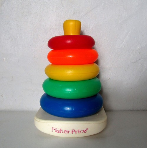 Pyramide fisher price vintage - fisher,