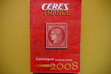 Catalogue de cotation , ceres 2008 , timbre poste france