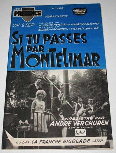 Partition vintage sheet music