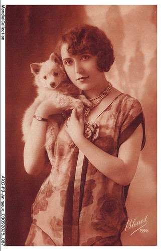 Axop9 0959 animaux une femme - -,