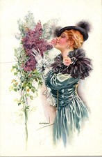 ILLUSTRATORS - USABAL - elegant in blue suit