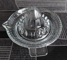 Presse agrumes citron orange vintage en verre