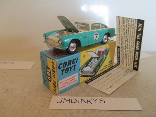 Corgi toys 309 aston - 309,