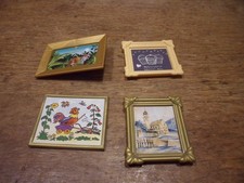 4 x Tableaux Playmobil