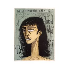 Affiche Originale Exposition Bernard Buffet 1980, Art Moderne, Déco murale
