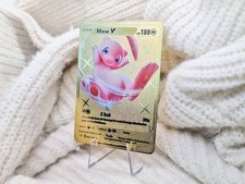 Carte Pokémon Mew V Métal