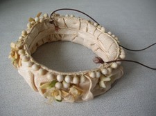 Ancienne couronne de mariée ou de communiante 13 cm