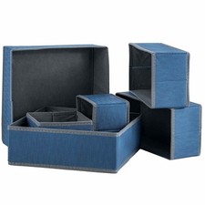 Lot de 6 boîtes de rangement