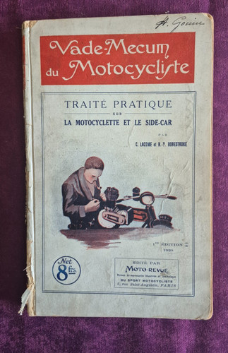 Vade mecum motocycliste - du,