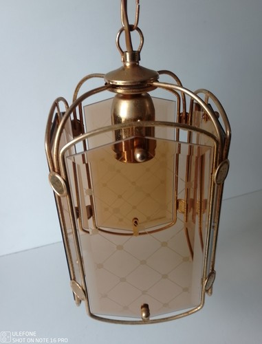 Suspension vintage laiton - suspension,