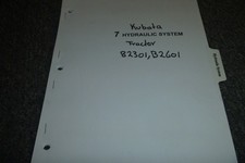Kubota B2301 B2601 Compact Utility Tractor Hydraulic System Manual xz